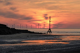 Sunset at New Brighton