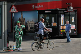Three men & a Donut stall