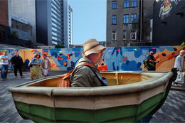 Urban fisherman
