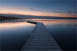 West Kirby Marine Lake at Dawn