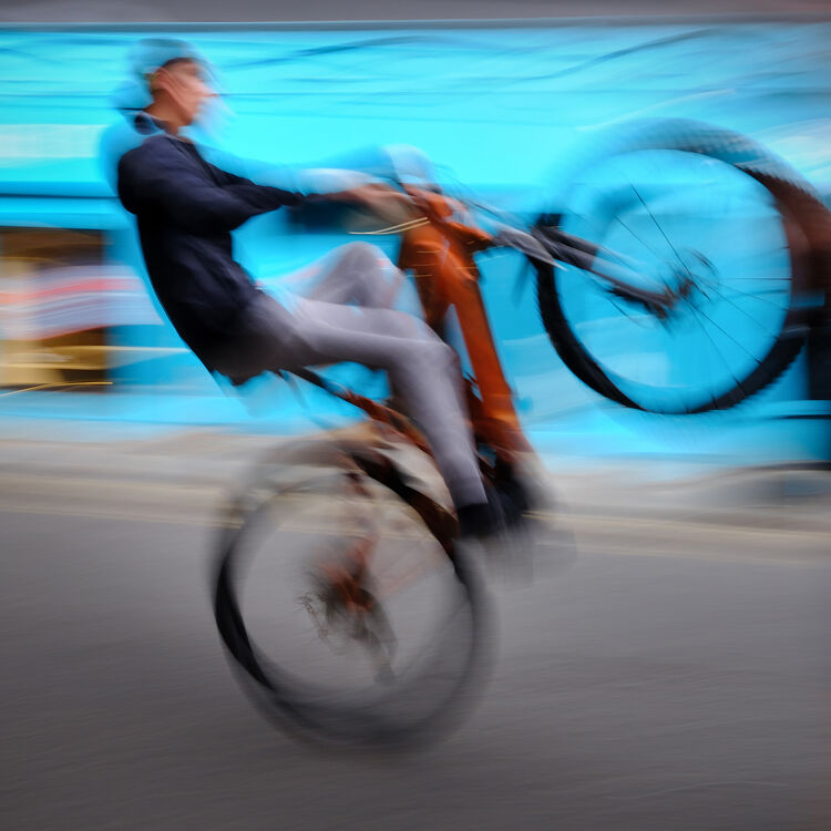 Wheelie guy