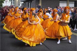 Yellow style at Liverpool Bazilica Festival