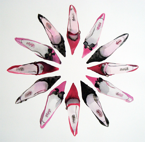 Circle of Evening Shoes
