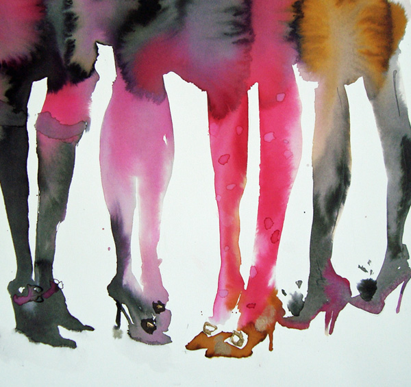 Crowd of Heels - <span style=