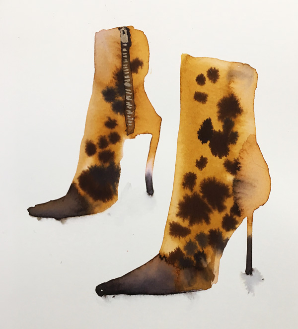 Leopard Boots