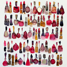 Lots of Pink Lipsticks and Nail Polishes