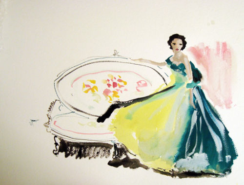 Lady on Sofa