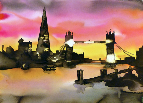 The Shard at Sunset