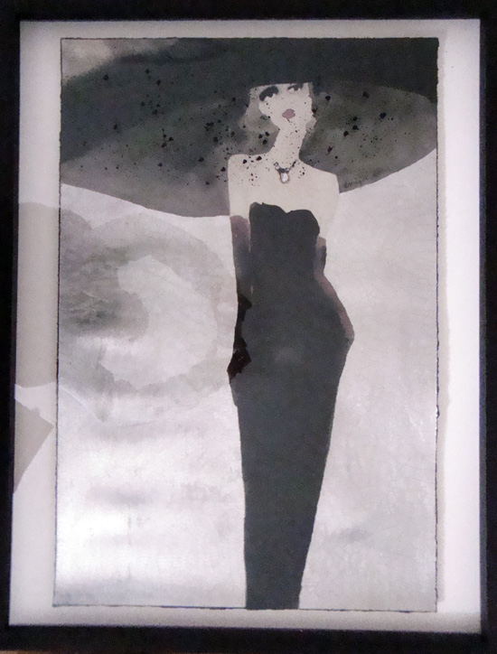 The Hat behind glass