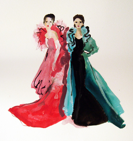 Two Fancy Ladies