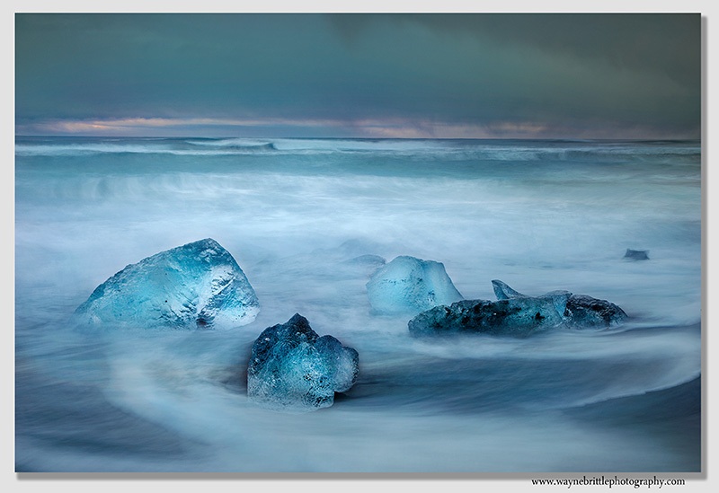 Ice Beach Sea Wash