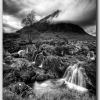 Buachaille Etive Mor B&W - SCS1443
