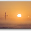Caister Beach Wind-Farm Sunrise