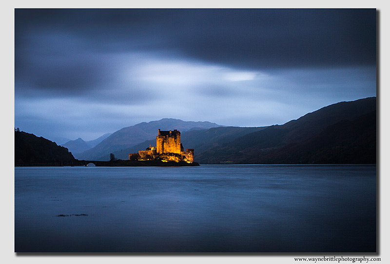 Eilian Donan Castle at dusk - 2 - W5D39634