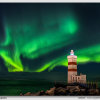 Gardur Lighthouse and the aurora 2
