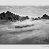 Hartland Quay - B&W - 7235