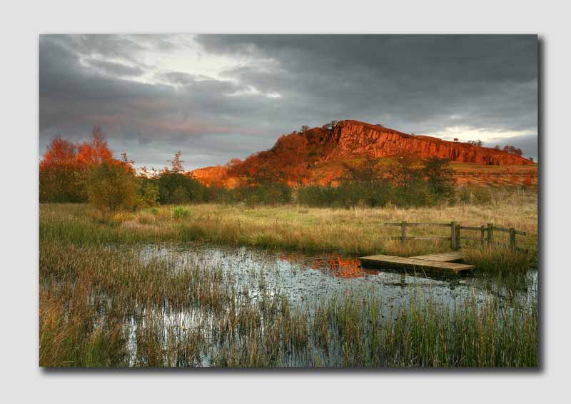 Last light near Walltown Crag's - NS132
