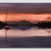 Loch Leven Boats at twilight - Panorama