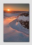 Sunrise and Snow - Hadrians Wall - Northumberland NS8052