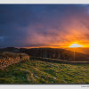 Hadrians Wall - Drama at Sunrise - W5D37330