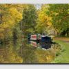 Trent and Mersey Autumn Canal Panorama - Staffordshire - SPW5D3