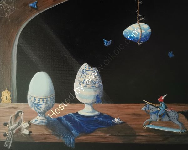 Blue Egg & Soldiers