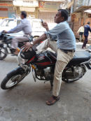 Udaipur man with mobile
