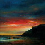 FENELLA BEACH AT SUNSET