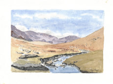 Towards Scarfell Pike 1