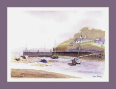Abersoch Harbour Low Water