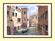 Side Canal and Gondola