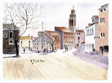 Italian Town ack David Howell