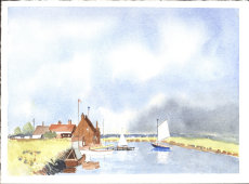 Norfolk Fishing Village 5