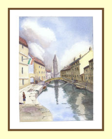 Venice Side Canal