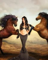 Nat & horses