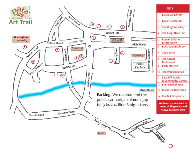The Bafa Art Trail in Buckingham
