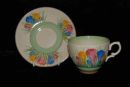 Spring Crocus Cup & Saucer (SOLD)