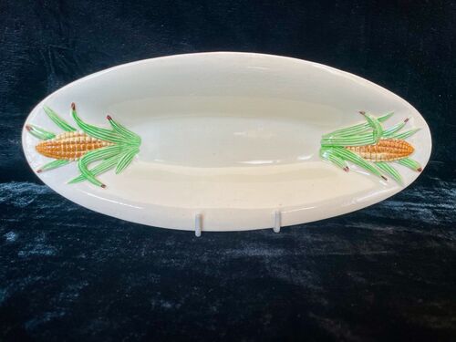 Clarice Cliff Corn-on-the-cob dish (Newly Listed)