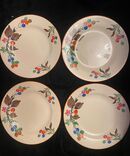 Dolly Cliff Oak Leaf Plates