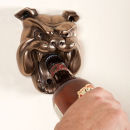 Bulldog wall bottle opener