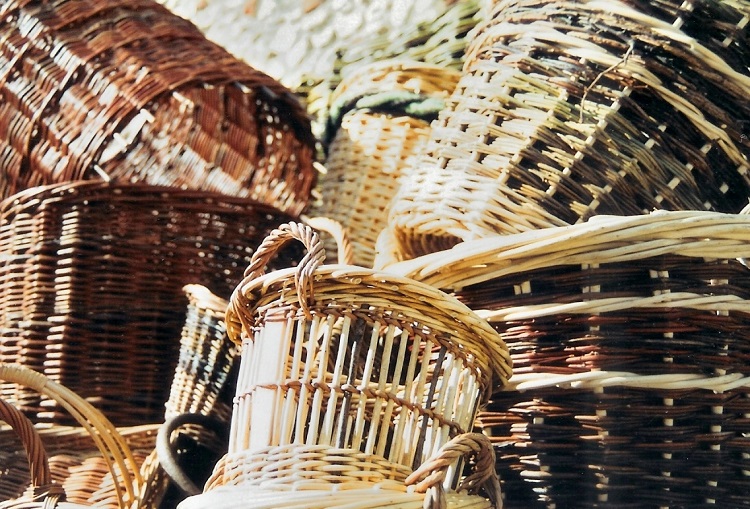 A selection of Burnham Willow Baskets