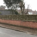 Burnham Willow Handmade Woven Willow Fencing