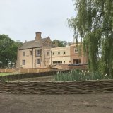 Woven Burnham Willow Pond Surround at Snowre Hall Norfolk