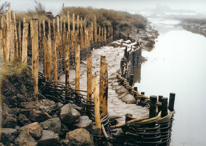Erosion Control Structure by Burnham Willow