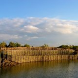 Erosion Control Structure by Burnham Willow at Burnham Overy Staithe