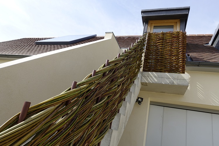 Burnham Willow woven staircase
