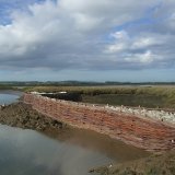 Erosion Control Structure by Burnham Willow at Burnham Overy Staithe