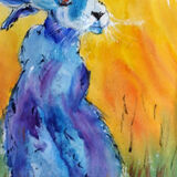 THE BLUE HARE
