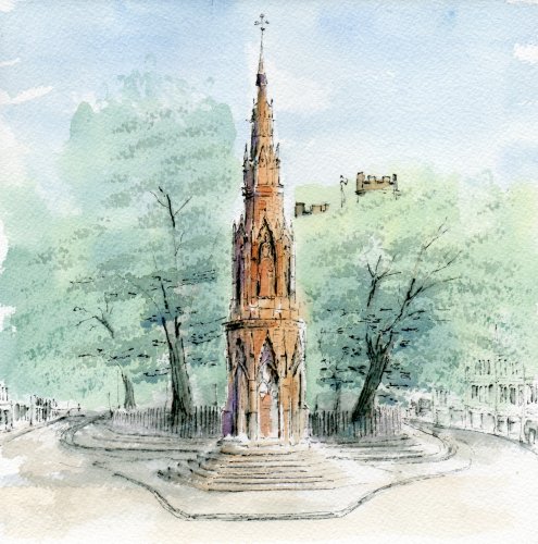 The Martyrs' Memorial, Oxford