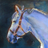 Colours of a grey oil 12 x 12"